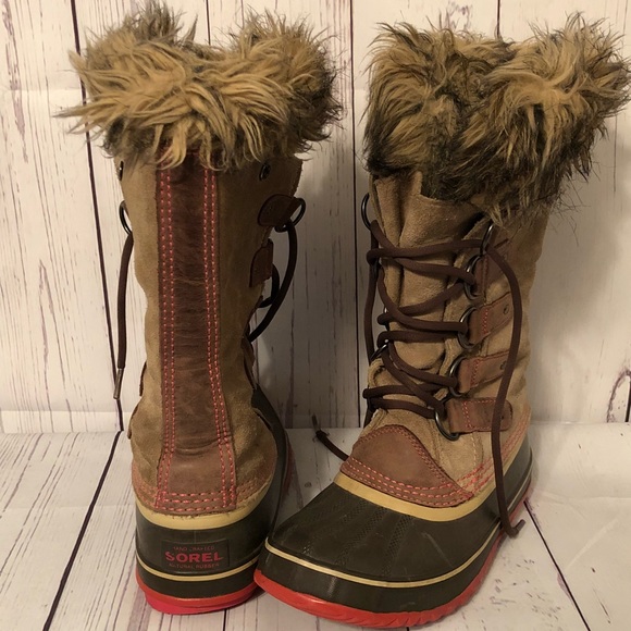sorel joan of arctic pink